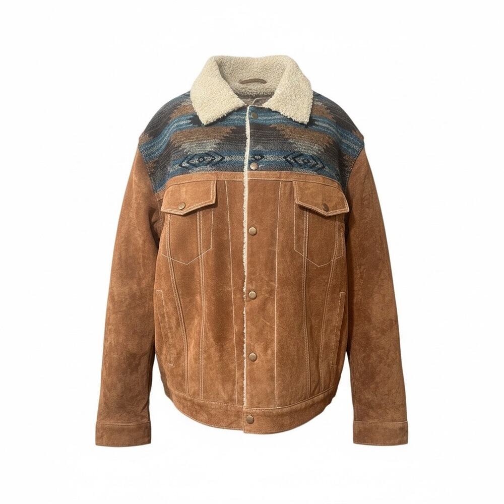 Scully Suede Leather Jacket Western Style Size XXL
